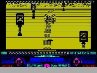 Space Racer screenshot 2 for ZX Spectrum